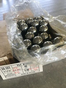 10 Stück Präzise Stahlkugel 30.162 mm Steel balls 1-3/16" DIN 5401 100Cr6 - Imagen 1 de 3
