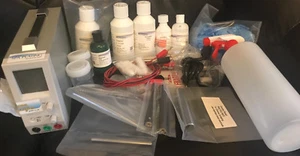 GOLD & SILBER PLATIERSET für Bürstenbeschichtung & geeignet für Tankbeschichtung - Bild 1 von 7