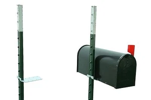 Mailbox T-Post 3" Horizontal Bracket - Picture 1 of 7