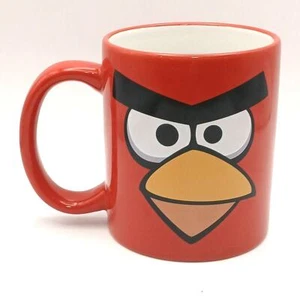 Taza/taza de café de cerámica roja Angry Birds 2011 Ravio Entertainment Ltd. 11 onzas - Imagen 1 de 8