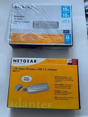 Netgear Wireless USB 2.0 Adapter 108 mbps 2.4GHz. Model - WG111T & WPN111 - Image 1 of 4