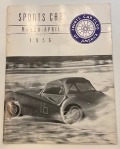 Sports Car Club of America Magazine SCCA March / April 1956 -VERY GOOD CONDITION - Bild 1 von 1