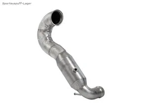 HJS Edelstahl Ø89mm Frontpipe mit Kat Mercedes A-Klasse A45 AMG W176 - Bild 1 von 7