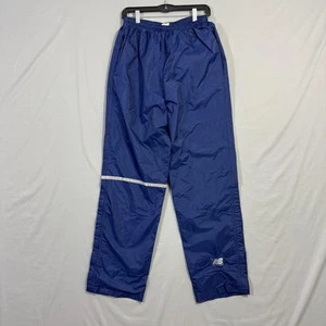 Vintage New Balance Hose Herren Large Blau Nylon Sport Windbreaker USA 90s - Bild 1 von 13