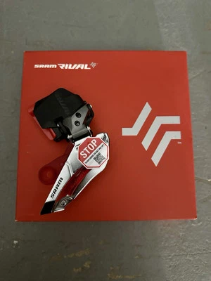 SRAM Rival eTap AXS Front Derailleur - 2x12-Speed, Braze-on, Black, D1 - Image 1 of 3