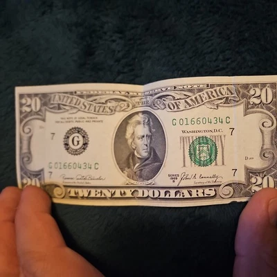 RARE 1969 Series 20 dollar bill - Image 1 of 2