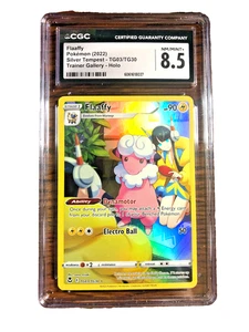 Flaaffy UR #TG03 - CGC NM/MINT+ 8.5 - Silver Tempest Trainer Gallery - Pokemon - Picture 1 of 3