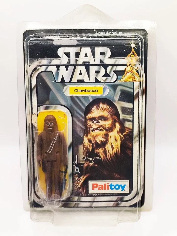 1977 PALITOY STAR WARS 12 BACK-A - CHEWBACCA - ALL ORIGINAL & CASED UNCUT CARD - Image 1 of 4
