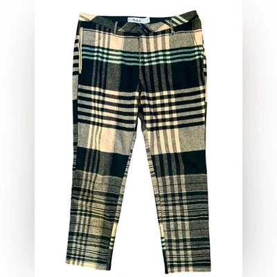 Pantalones de Lana a Cuadros Woolrich De Colección Talla 8 Completamente Forrados Clásicos Tartán Punk Preppy Foto 1 de 4