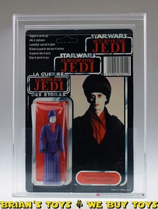 Vintage Palitoy Star Wars Carded Tri-Logo 70 Back-D Imperial Dignitary AFA 75 - Picture 1 of 5