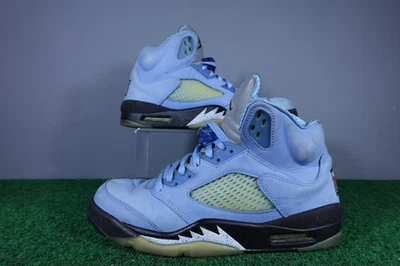 Nike Air Jordan 5 Retro SE Zapatos Para Hombres Talla 10.5 Azul UNC Tenis Universitarios Foto 1 de 4