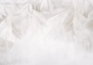 Fotomural-TEJIDO-HOJAS LISAS-(C15401)-Papel pintado-a medida-jardín naturaleza árboles XL - Imagen 1 de 3