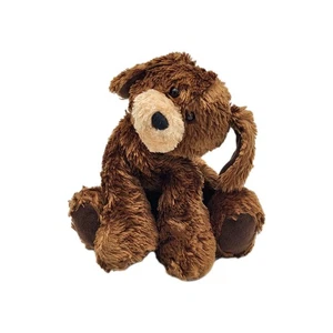 Gund Chocolate Brown Puppy Dog Plush Stuffed Animal Soft Fuzzy 10" Floppy Ears - Picture 1 of 8