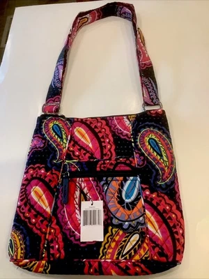 NWT ~ Vera Bradley Twilight Paisley Hipster Tote Bag Purse - Image 1 of 4