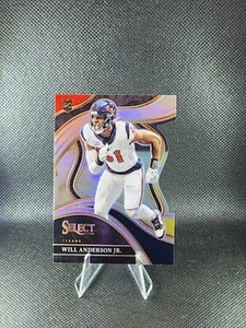 2023 Panini Select #207 Club Level Red Yellow Die-Cut Prizm Will Anderson Jr. RC - Bild 1 von 2