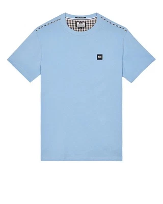 Camiseta manual Weekend Offender para hombre - Sea Marine/Check Foto 1 de 2
