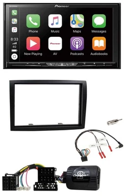 Pioneer 2DIN Lenkrad USB DAB DVD Bluetooth Autoradio für Citroen Jumper Peugeot - Bild 1 von 4