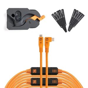 TetherGuard LeverLock Plate Camera Port Protection Tripod Plate for Cable Man... - Bild 1 von 6