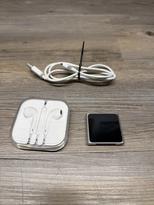 Apple iPod Nano 6th Generation 8GB Silver Model MC525LL - Tested Works - Image 1 of 4