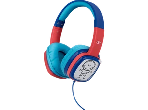 Auriculares infantiles ISY IHP-1001BL,Diadema, able,Jack de 3.5, Cartas y ceras. - Imagen 1 de 5