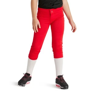 Pantaloni da softball Fastpitch vita bassa Intensity Girls Baseline - Scarlatti - Medium - Foto 1 di 5