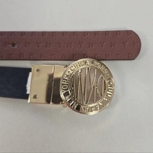 Donna Karen, Reversable Black and Brown, Thin Belt - Size: 90cm - Picture 1 of 6