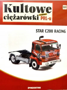 PROMO IXO IST 1:43 Truck STAR C200 RACING Kultowe auta ciezarowki PRLu nr 109 - Picture 1 of 1