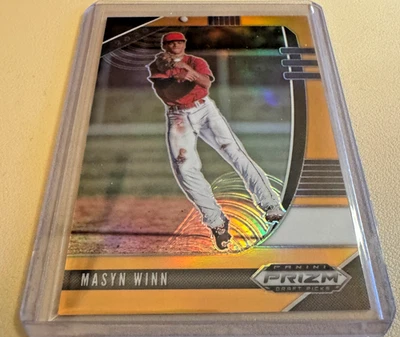 MASYN WINN 2020 Panini Draft Picks GOLD PRIZM SSP RC #d /50 - Image 1 of 2