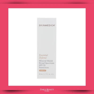 SkinMedica Essential Defense Mineral Shield SPF 32 1.8oz TINTED NEW SEALED FAST