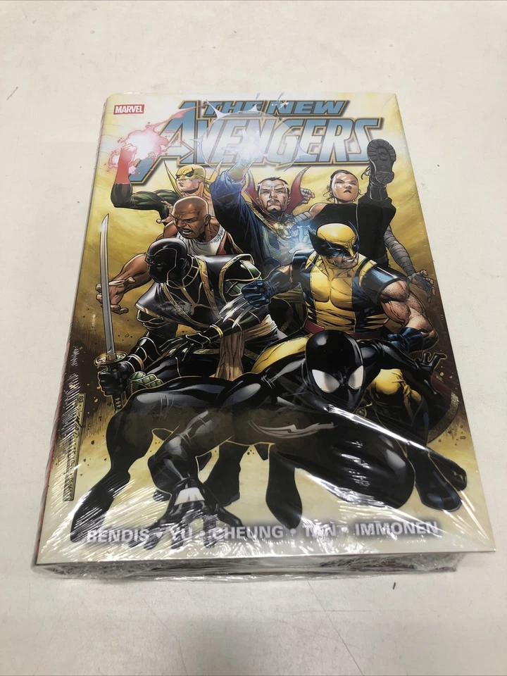 The New Avengers Vol 2 (2025) Marvel Omnibus HC | Bendis • Cheung • Yu • Immonen - Image 1 of 4