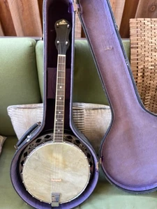 1920's The Gibson All Original 4 String Banjo - Picture 1 of 17