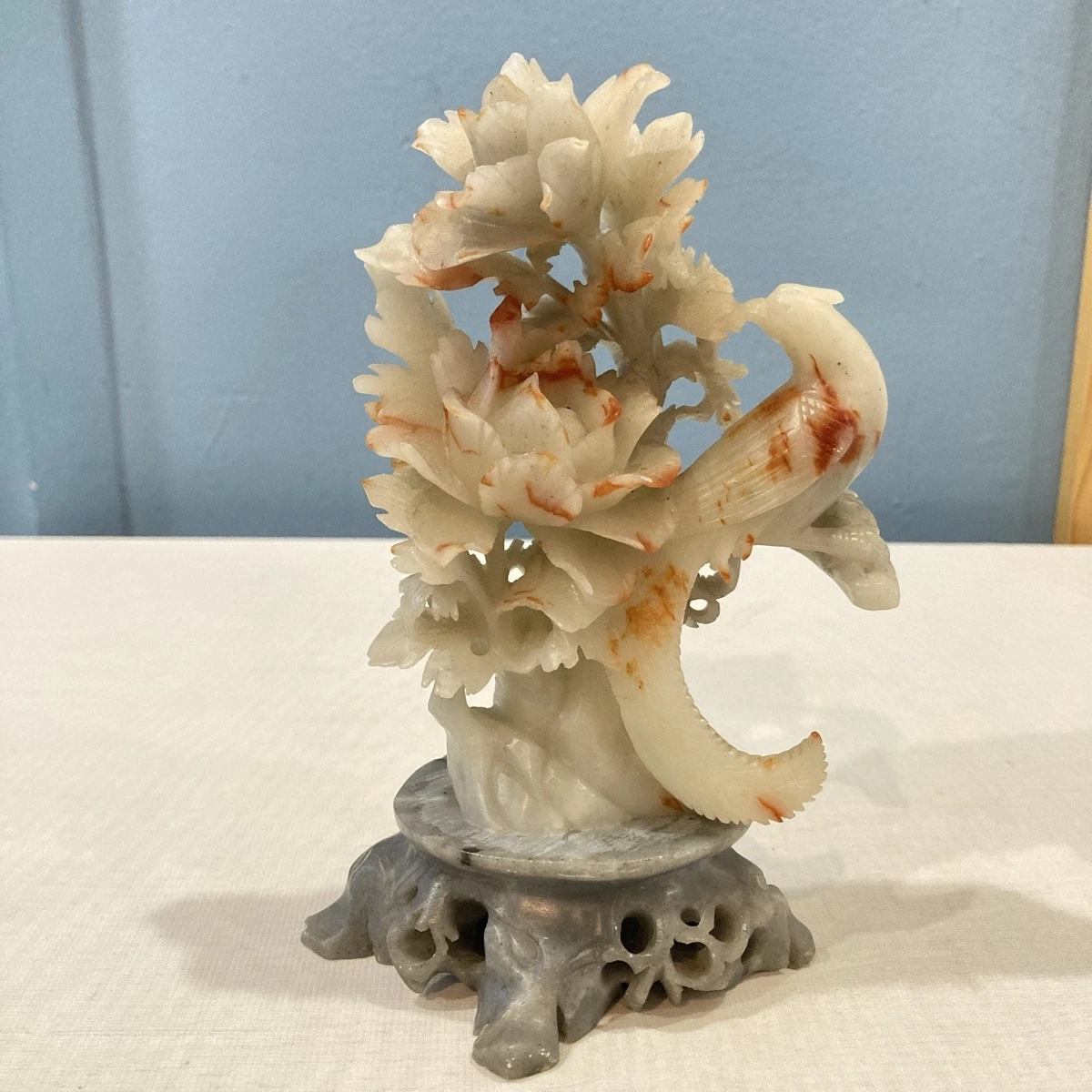 中国 玉石の彫り物 明時代如意帯鈎 玉石 龍 和田玉 翡翠 瑞獣 彫刻 時代物 置物 縁起物