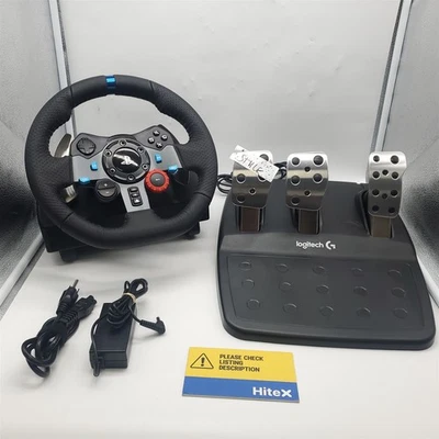 Logitech G29 Driving Force Racing Wheel und Bodenpedale - Schwarz *LESEN* - Bild 1 von 4