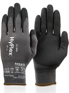 Ansell HyFlex 11-840 Abrasion-Resistant Spandex Nylon Nitrile Coated Size: Xl - Picture 1 of 8
