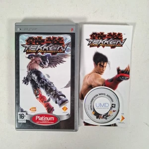 Tekken Dark Resurrection Sony PSP Video Game Manual PAL Platinum - Picture 1 of 4