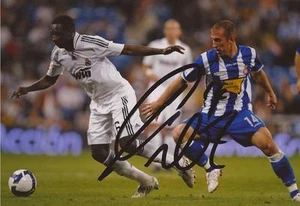 ESPANYOL: ANGEL MARTINEZ FIRMADO 6x4 FOTO DE ACCIÓN + CERTIFICADO DE AUTENTICIDAD - Imagen 1 de 1