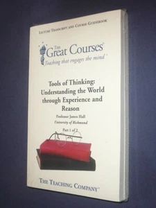Teaching Co Great Courses TRANSCRIPTS : TOOLS OF THINKING new & sealed - Foto 1 di 1