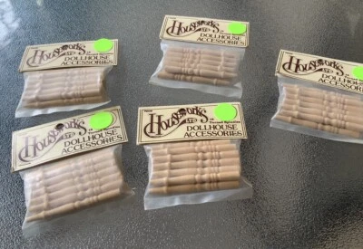 Turned Wooden Minature Spindles  Scale 1/12 - Image 1 of 4