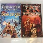 Christopher Stasheff Lot of 2~ STAR STONE BOOKS 1 & 2 SHAMAN/SAGE Mass Market-VG