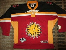 Arizona Sundogs CHL Hockey Minor League Jersey Team Signed Limited Edition 