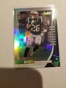 2019 Absolute Football Sony Michel #2 New England Patriots - Picture 1 of 1