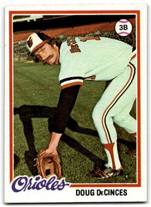 1978 Topps Doug DeCinces Baltimore Orioles #9