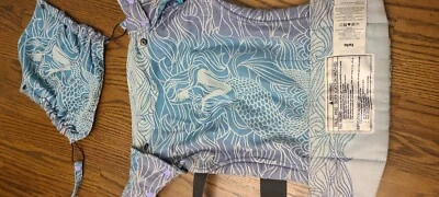 Lorelei Anthias Mermaid Baby Toddler Tula Full Woven Wrap Conversion  - Image 1 of 4