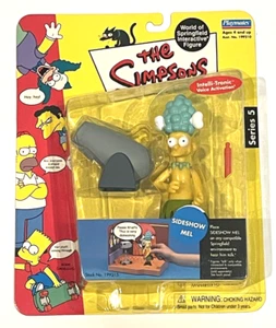 Figura de acción Los Simpson: World of Springfield, Sideshow Mel, Playmates, nueva - Imagen 1 de 2