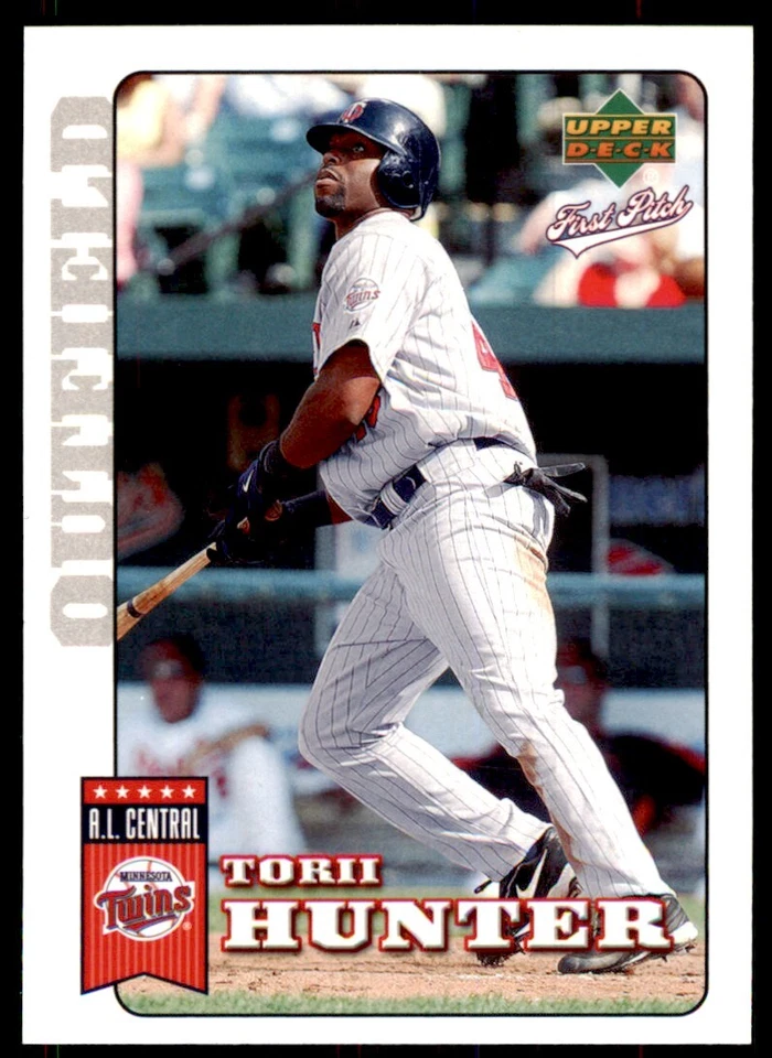 2006 Upper Deck First Pitch Torii Hunter Minnesota Twins #117 - Image 1 of 2