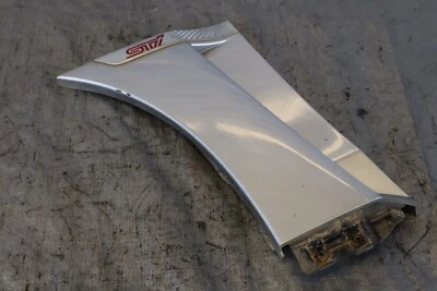 2016 SUBARU WRX STI SEDAN EJ257 OEM LH FENDER LOWER GARNISH *SCRATCHES* #2529 - Image 1 of 4