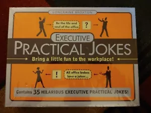 Executive Practical Jokes Set (Loncraine Broxton, Gag Gift Set, Pranks) NEW - Picture 1 of 2