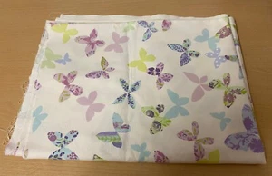 Upholstery Fabric Linen Mix W140cm x L1.5mtrs Butterfly’s - Picture 1 of 3