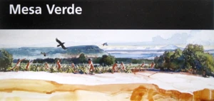 Mesa Verde National Park National Park Service Colorado Unigrid Brochure Map - Picture 1 of 2