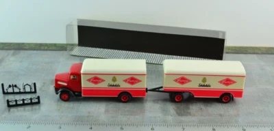 Грузовик ALBEDO Old Timer MAN Trumpf с прицепом масштаб 1:87 HO (HO586) - Изображение 1 из 2